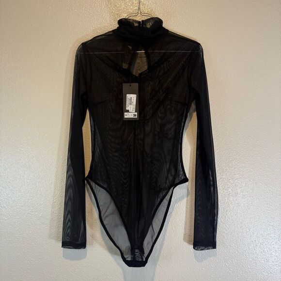 NEW Killstar Black MERCURY OF CELESTIAL Mesh Bodysuit M - Picture 5 of 7